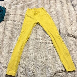 lululemon athletica Yellow Leggings